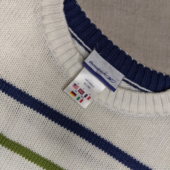Reebok Sweater- Striped - Picture 3 of 4